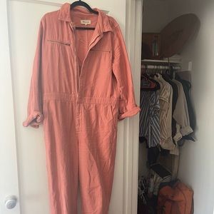 Pink Madewell Jumpsuit